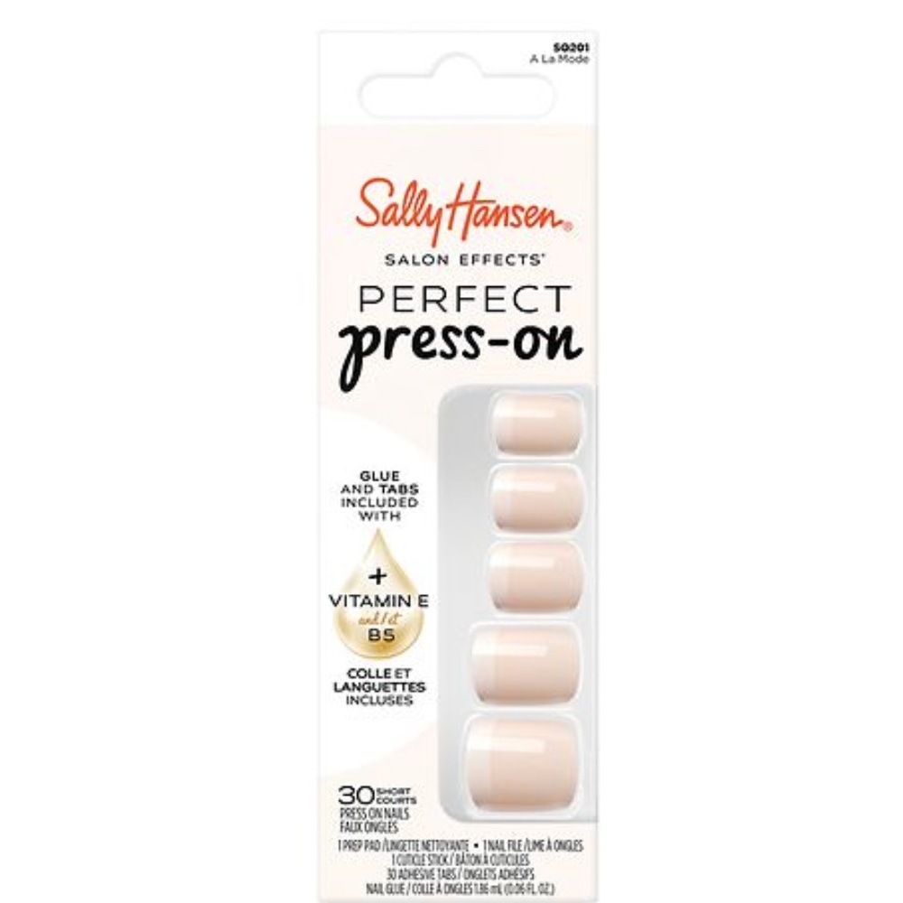 Sally Hansen Perfect Press-On Nails - Cream